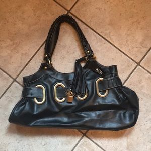 Black and gold purse